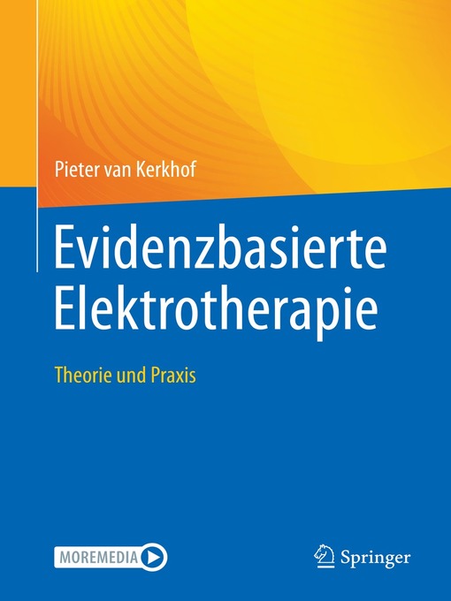 Title details for Evidenzbasierte Elektrotherapie by Pieter van Kerkhof - Available